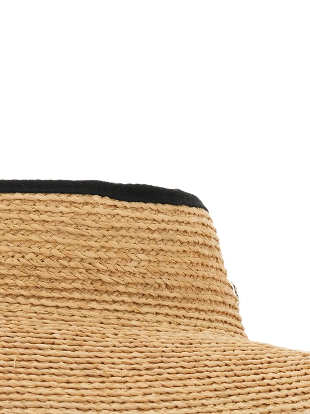  Helen Kaminski Raffia Trim-detail Hat - Neutrals 