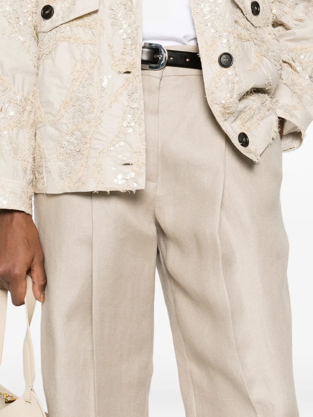 Brunello Cucinelli Plooibroek Beige