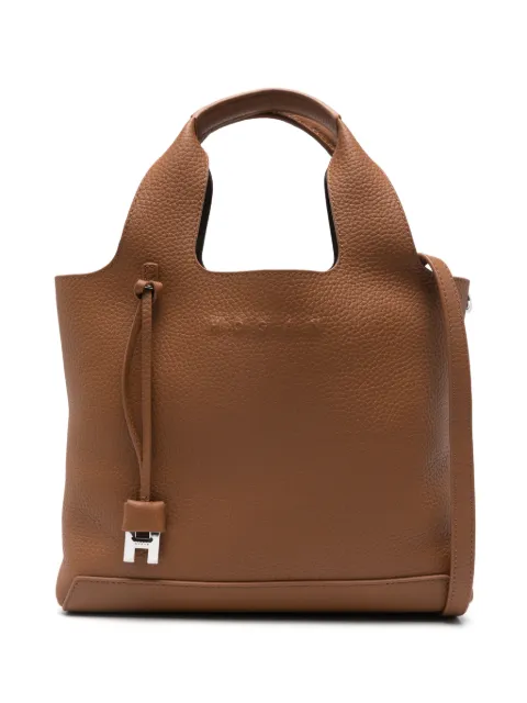 Hogan logo-plaque tote bag