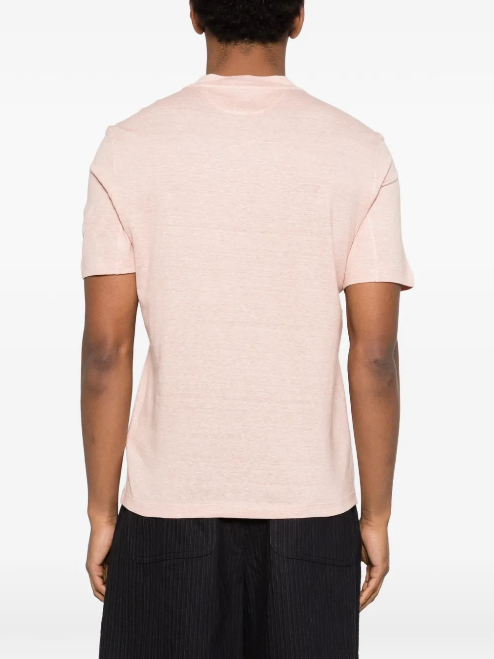 Brunello Cucinelli T-shirt met ronde hals Roze