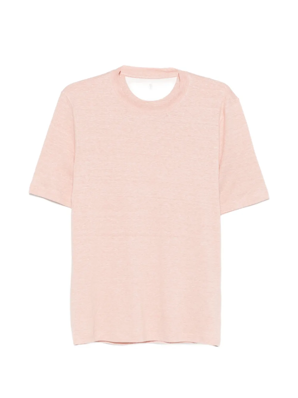 Brunello Cucinelli round neck T-shirt - Rosa