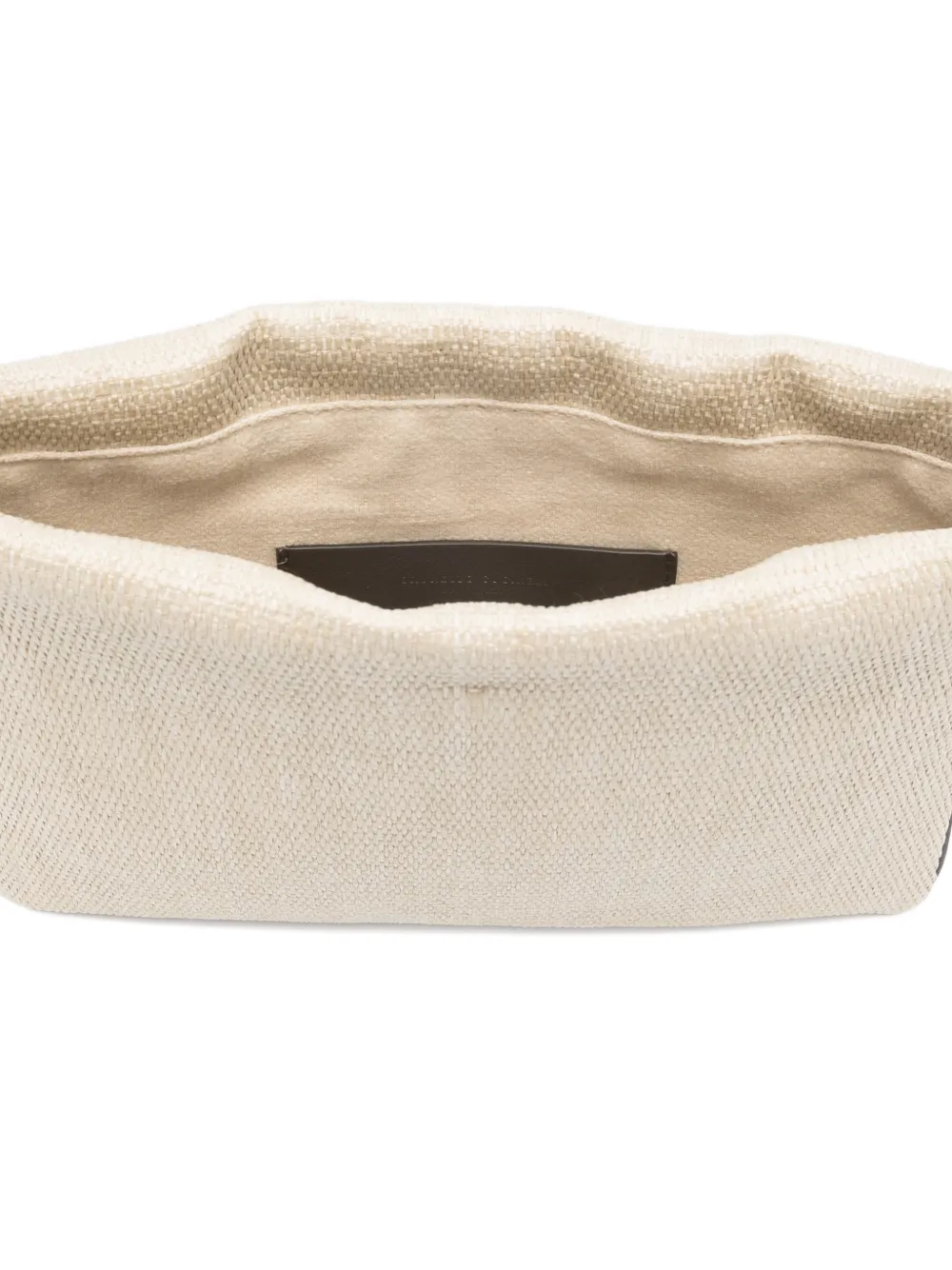 Brunello Cucinelli Canvas schoudertas Beige
