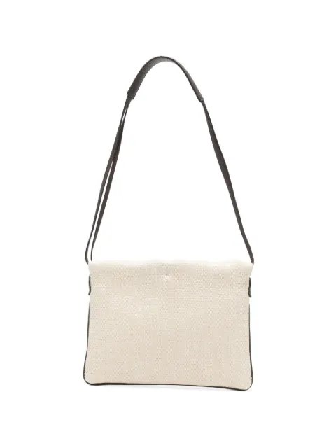 Brunello Cucinelli canvas shoulder bag