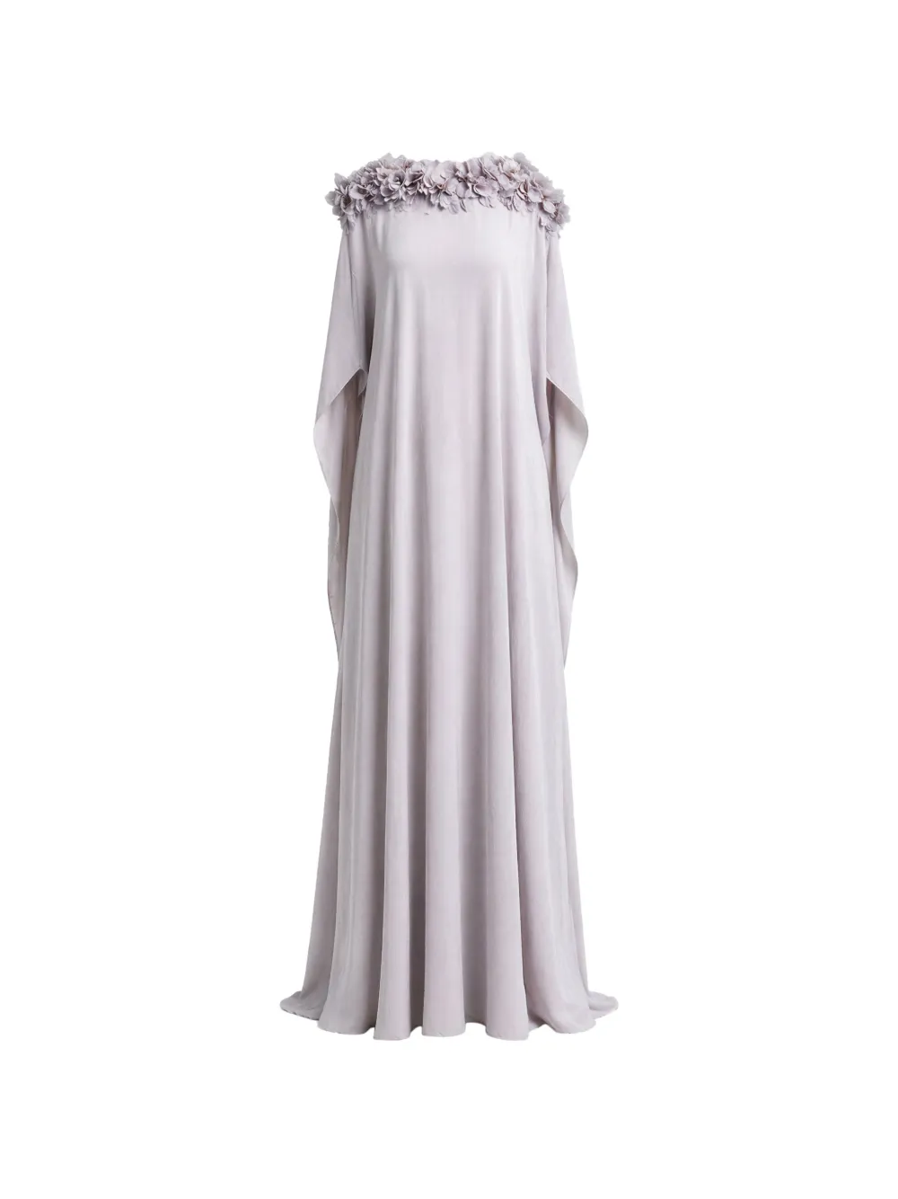 Gemy Maalouf floral-embellished kaftan dress - Viola