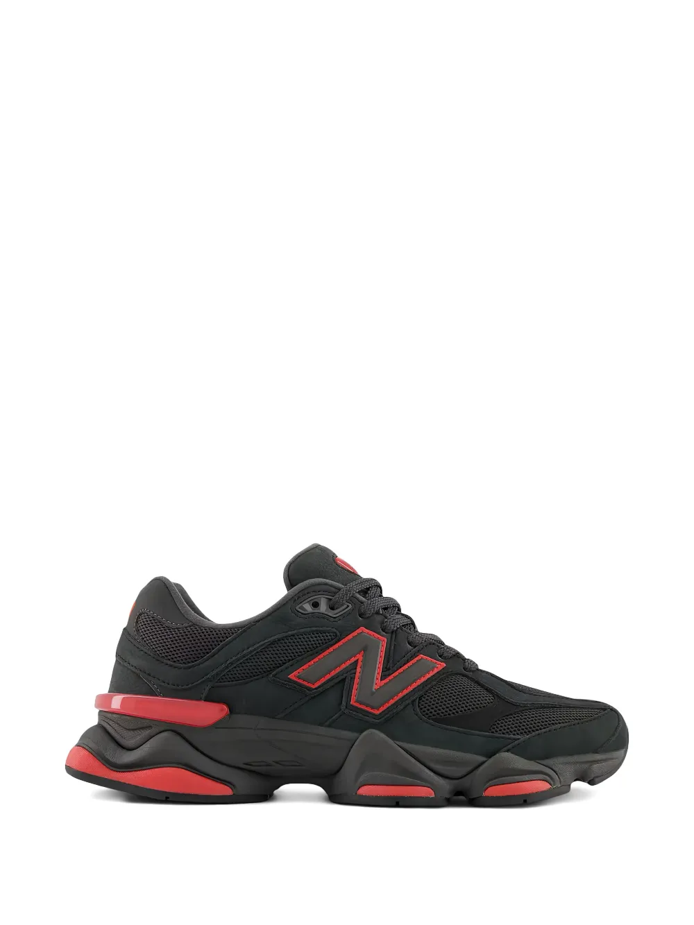 New Balance Kids 9060 GS sneakers met vlakken Zwart