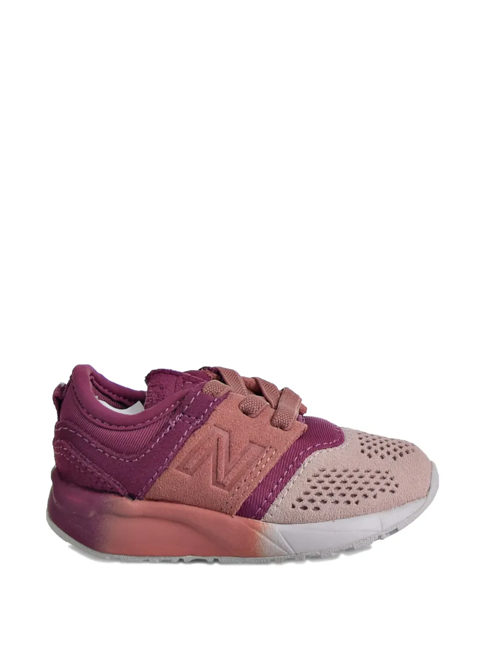 New Balance Kids 247 TD suede sneakers Roze