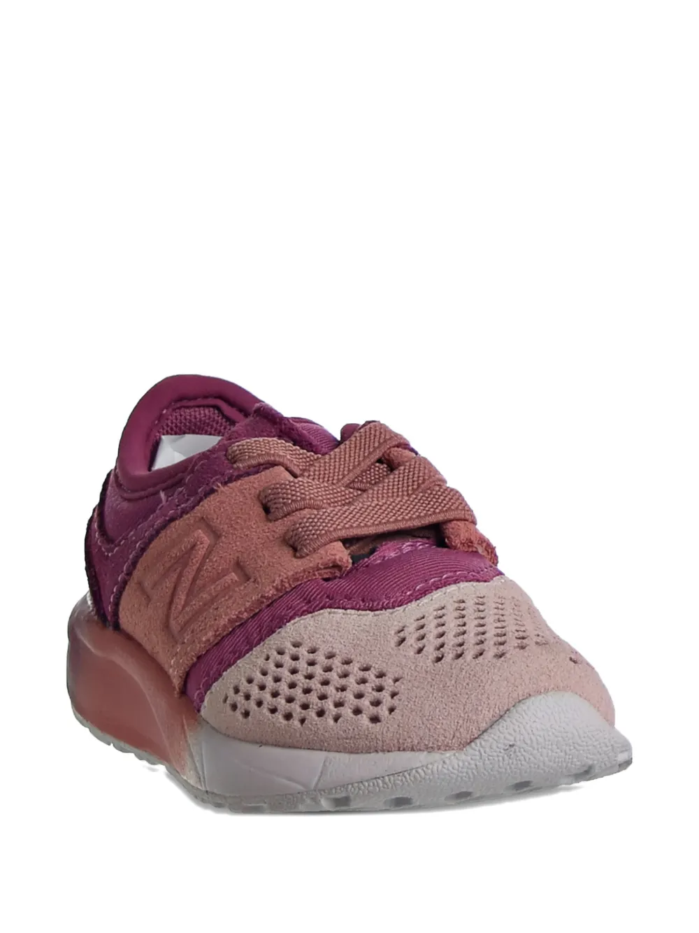 New Balance Kids 247 TD suede sneakers Roze