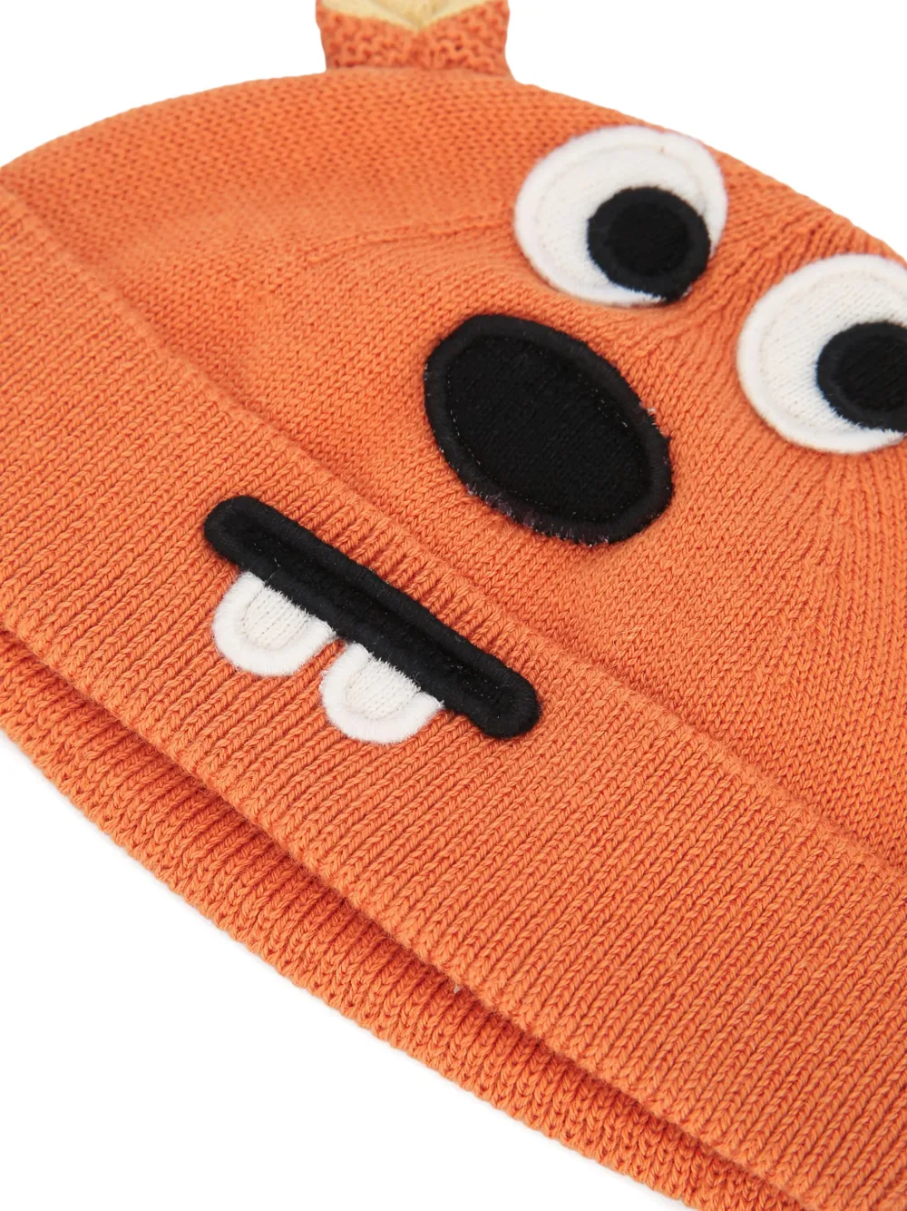 Stella McCartney Kids Muts met beerapplicatie Bruin