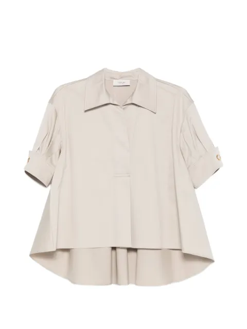 Agnona pleated blouse