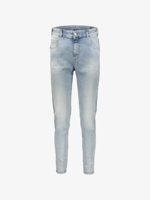 Diesel light wash skinny jeans