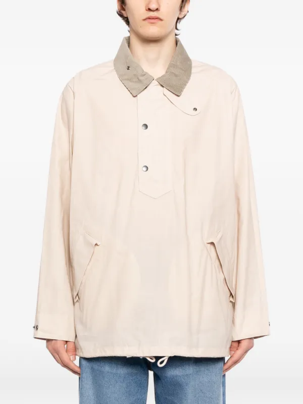 Barbour x Kaptain Sunshine colour-block Coat | Neutrals | FARFETCH