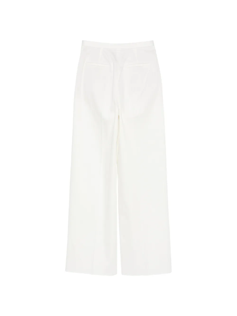  Agnona Concealed-fastening Trousers - White 
