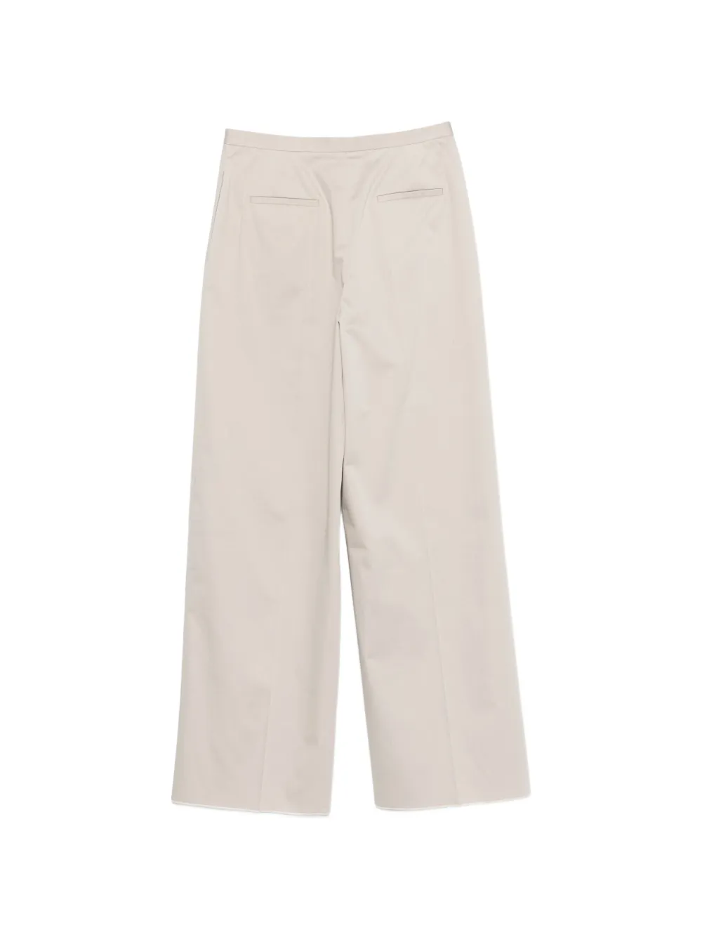  Agnona Zip-fastening Pocket Trousers - Neutrals 