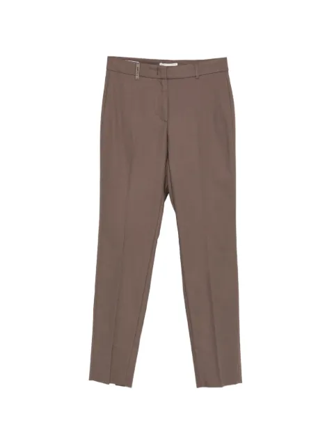 Peserico pantalones con trabillas