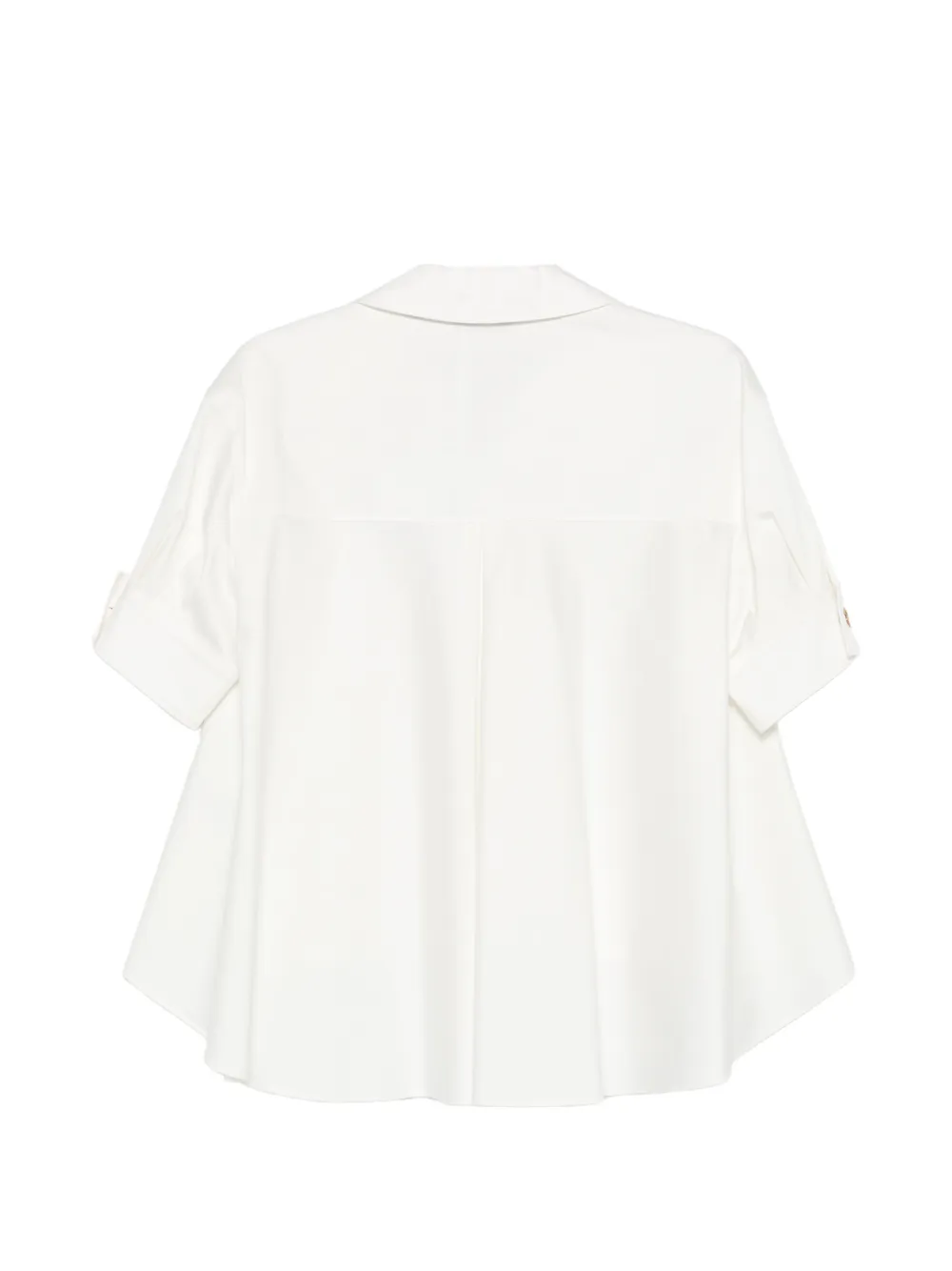  Agnona Collar Blouse - White 