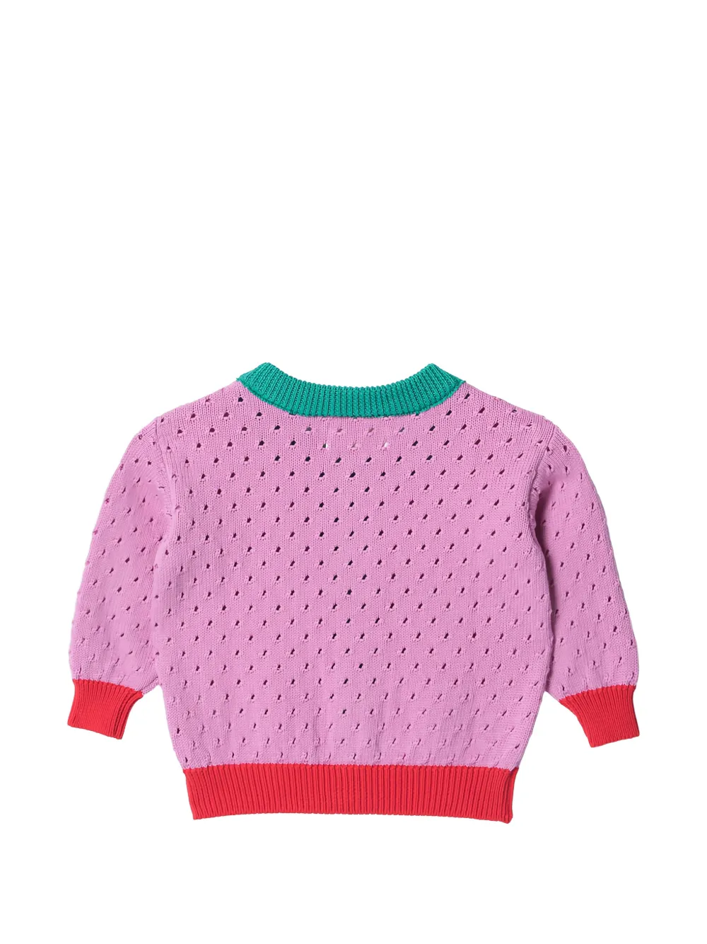 Bobo Choses Vest met colourblocking Roze