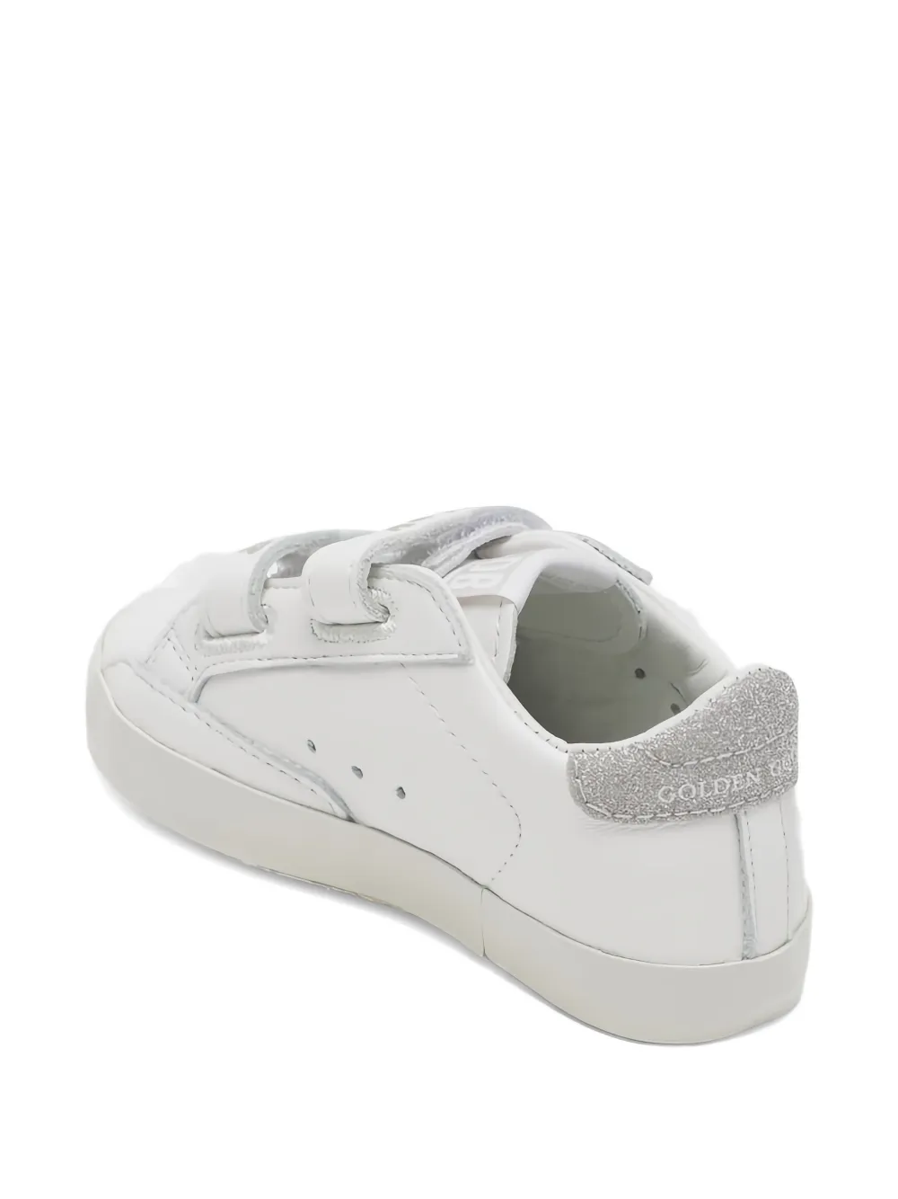 Golden Goose Kids Old School star strap sneakers Wit