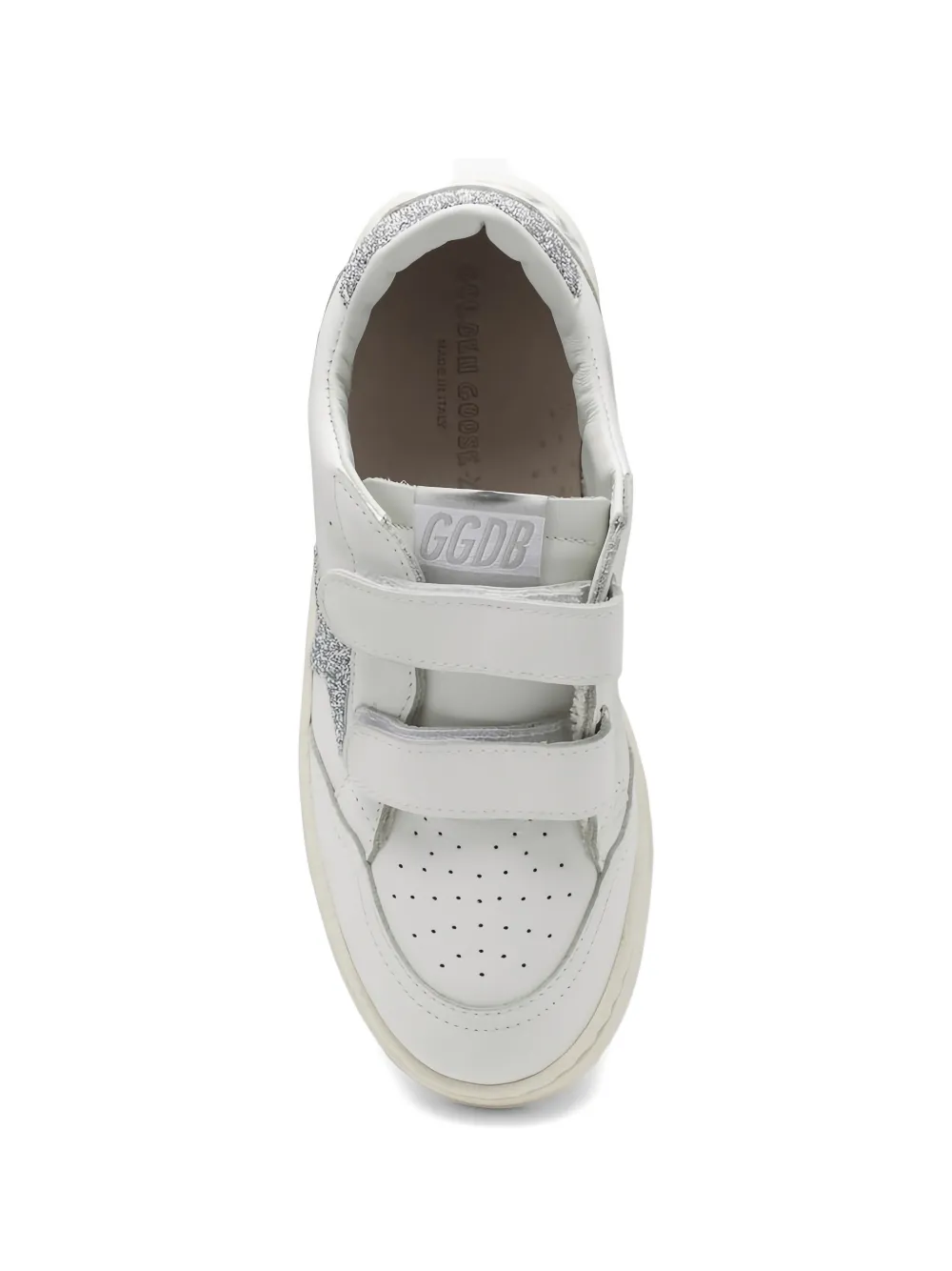 Golden Goose Kids Ball Star sneakers met bandje Wit