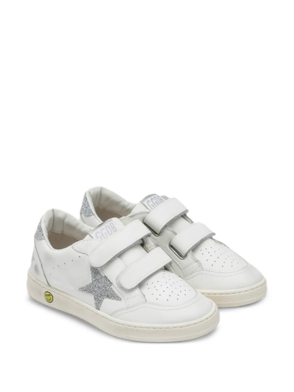 Golden Goose Kids Sneakers Ball Star - Bianco