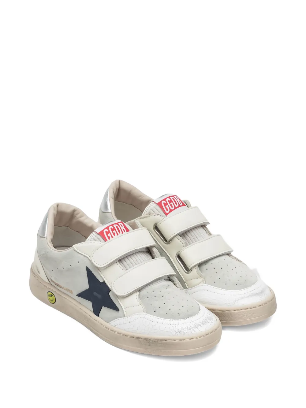 Golden Goose Kids Sneakers met ster applicatie Beige