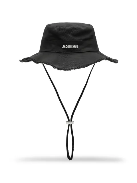 Jacquemus Le Bob Artichaut frayed bucket hat