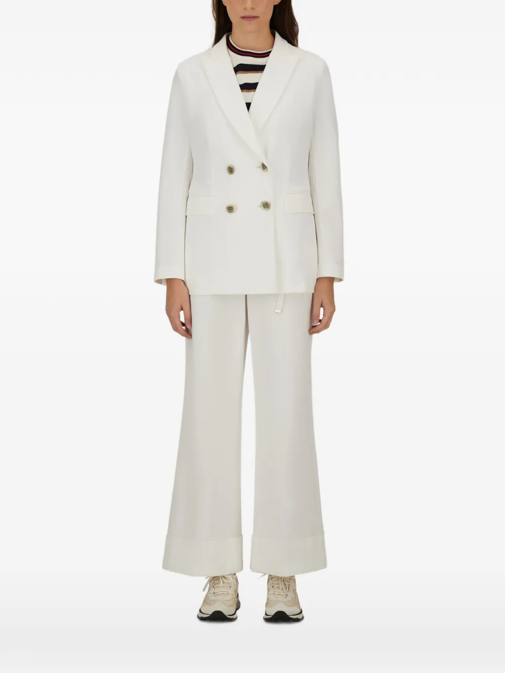 Herno double-breasted blazer - Bianco