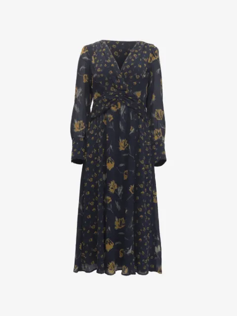 Ba&Sh Finaya floral-print long sleeve dress