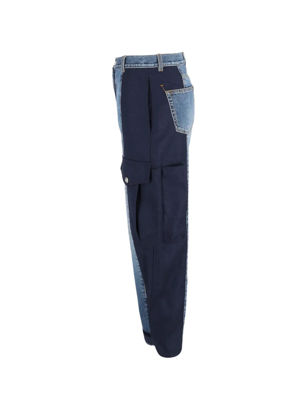 High-Rise Pocket Trousers