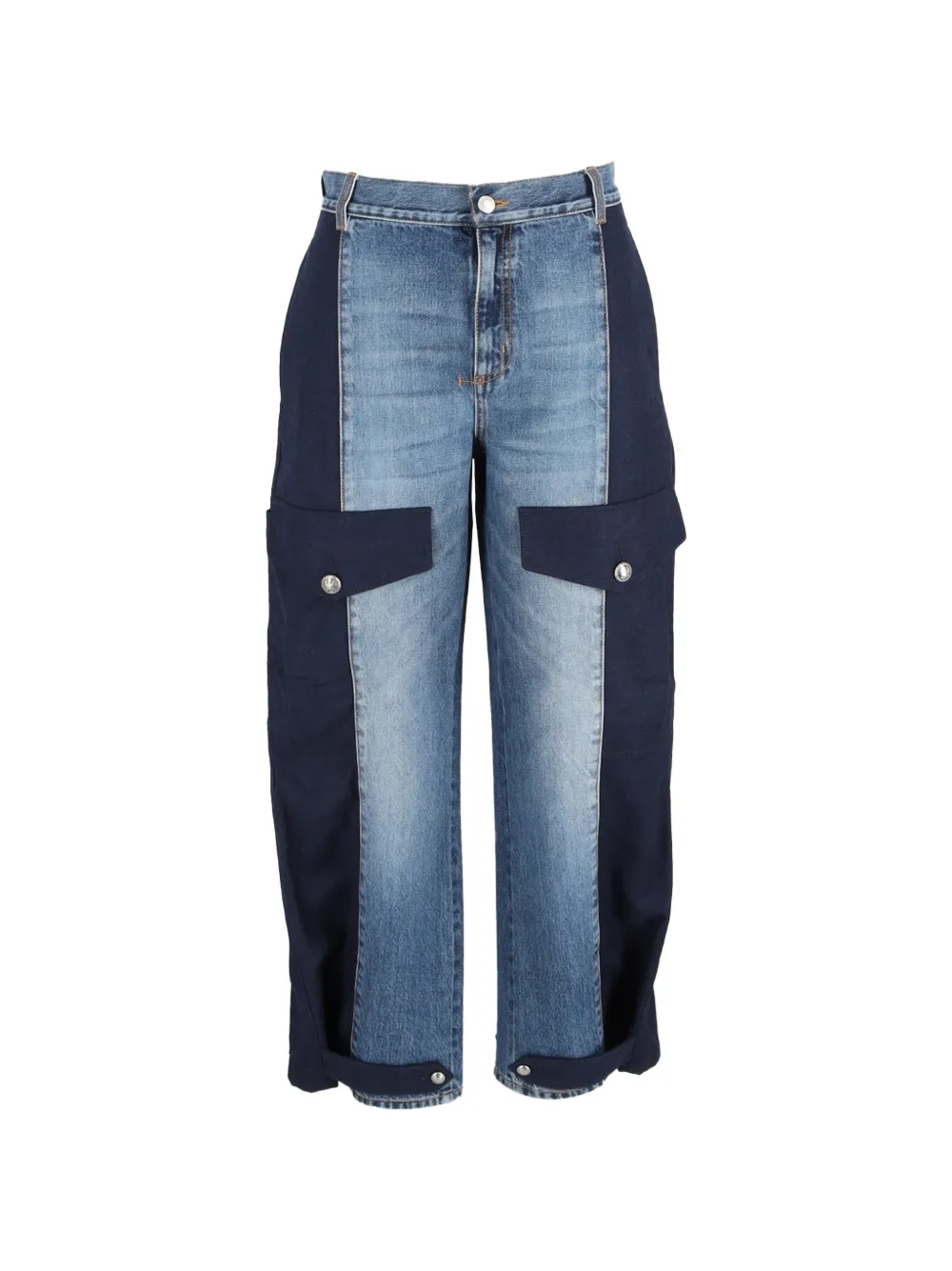 High-Rise Pocket Trousers