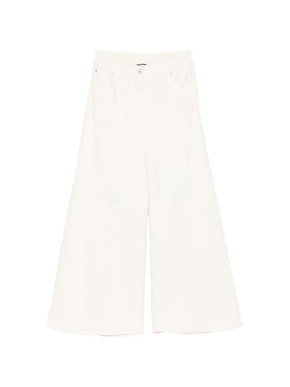 Brunello Cucinelli wide-leg jeans - Bianco