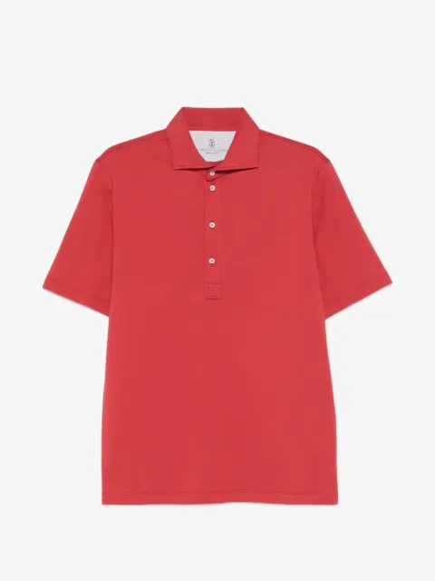 Brunello Cucinelli buttoned polo shirt