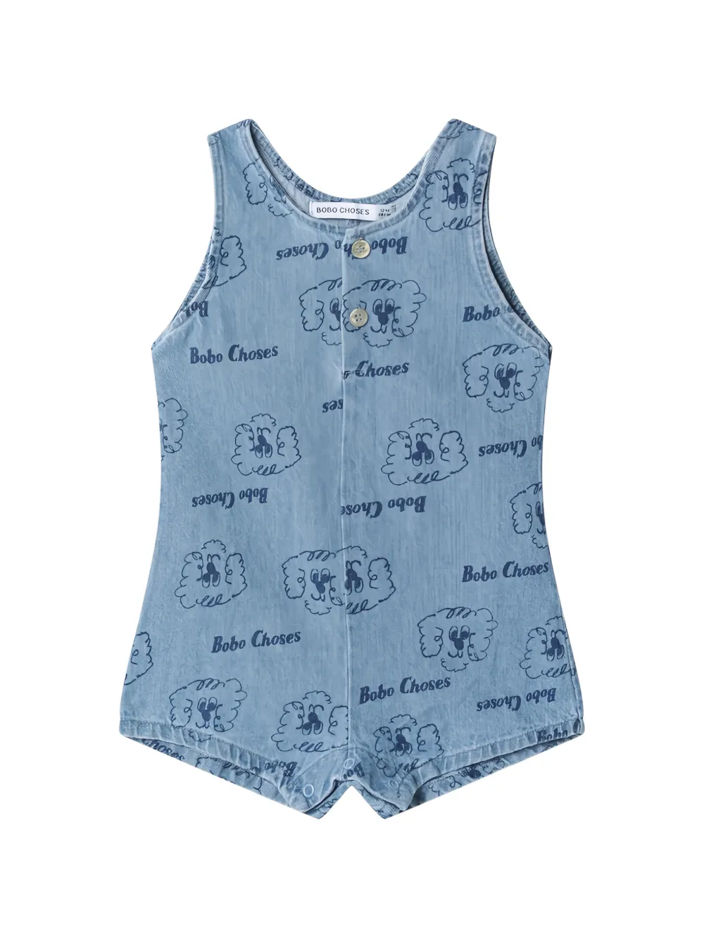 Bobo Choses Tutina con stampa - Blu
