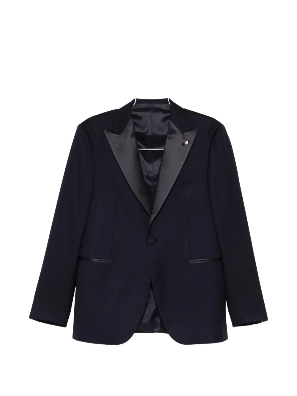 Tagliatore shawl-lapel single-breasted suit (set of three) - Blu