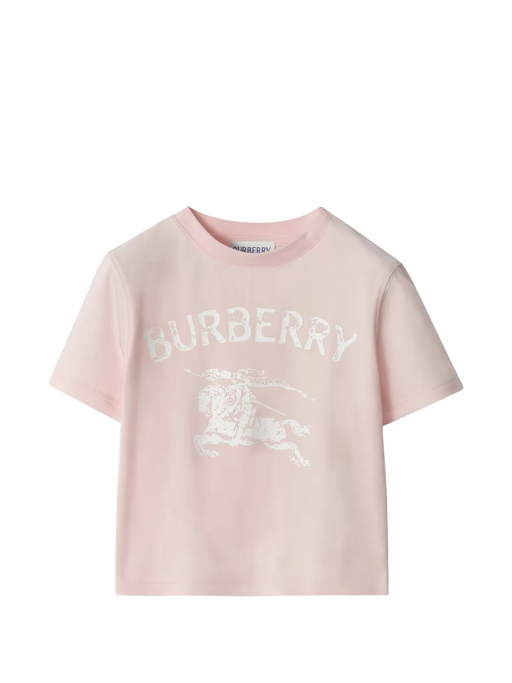Burberry Kids graphic-print T-shirt - Rosa