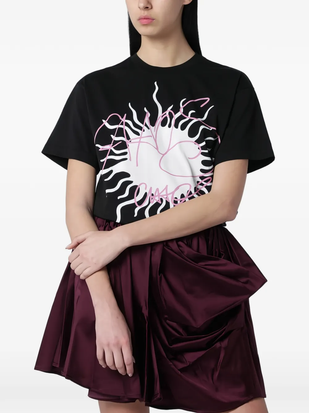 Vivienne Westwood graphic T-shirt - Nero