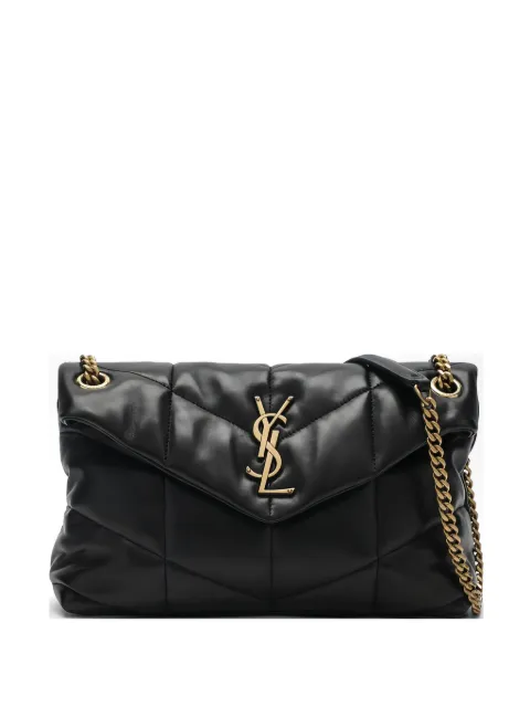 Saint Laurent bolsa de hombro Lou Puffer pequeña