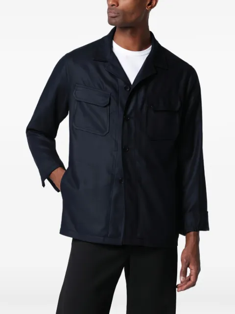 Tagliatore flap-pocket shirt jacket