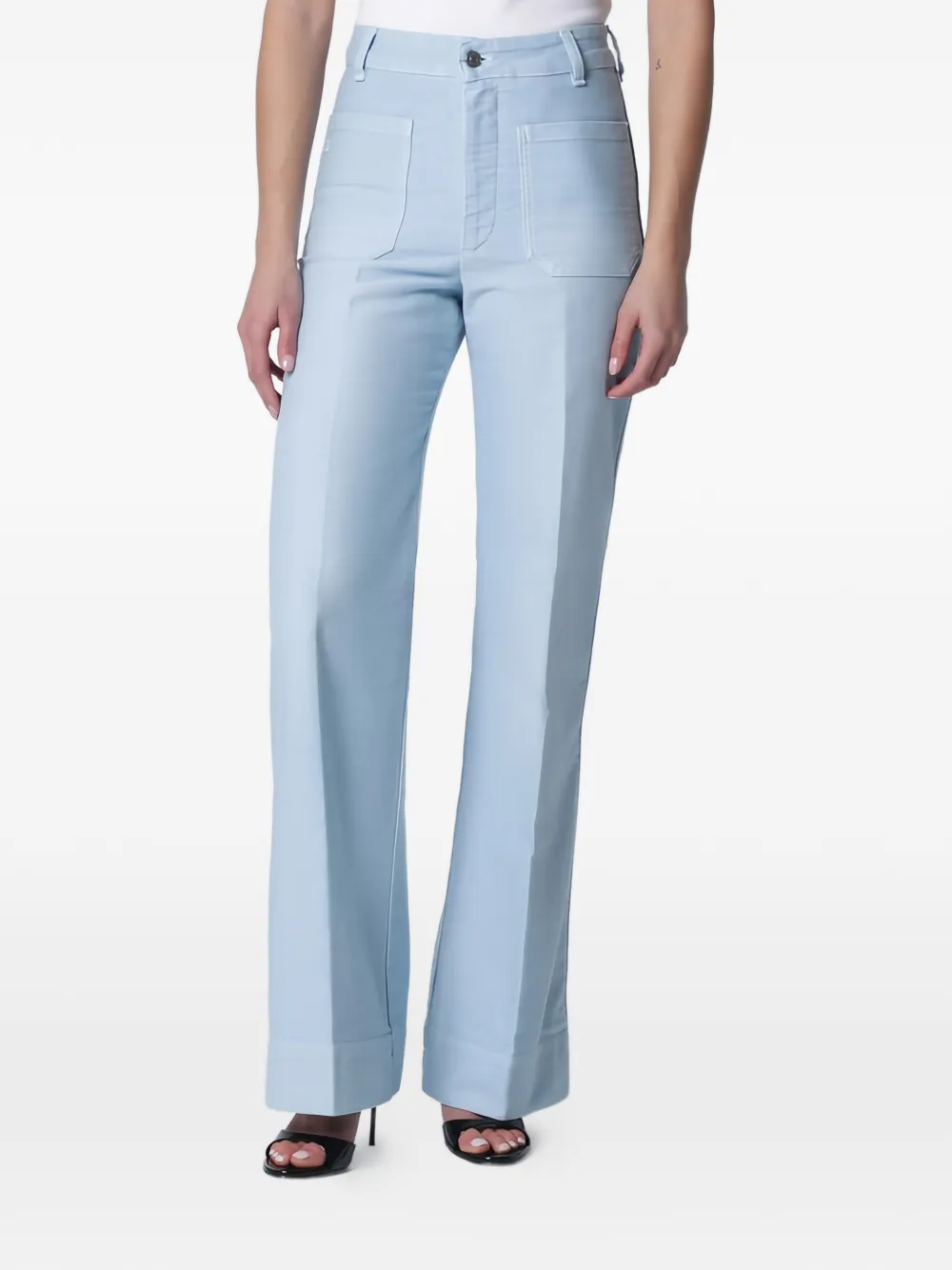 Victoria Beckham Alina straight jeans - Blu
