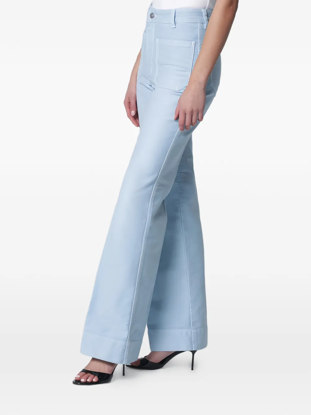  Victoria Beckham Alina Straight Jeans - Blue 