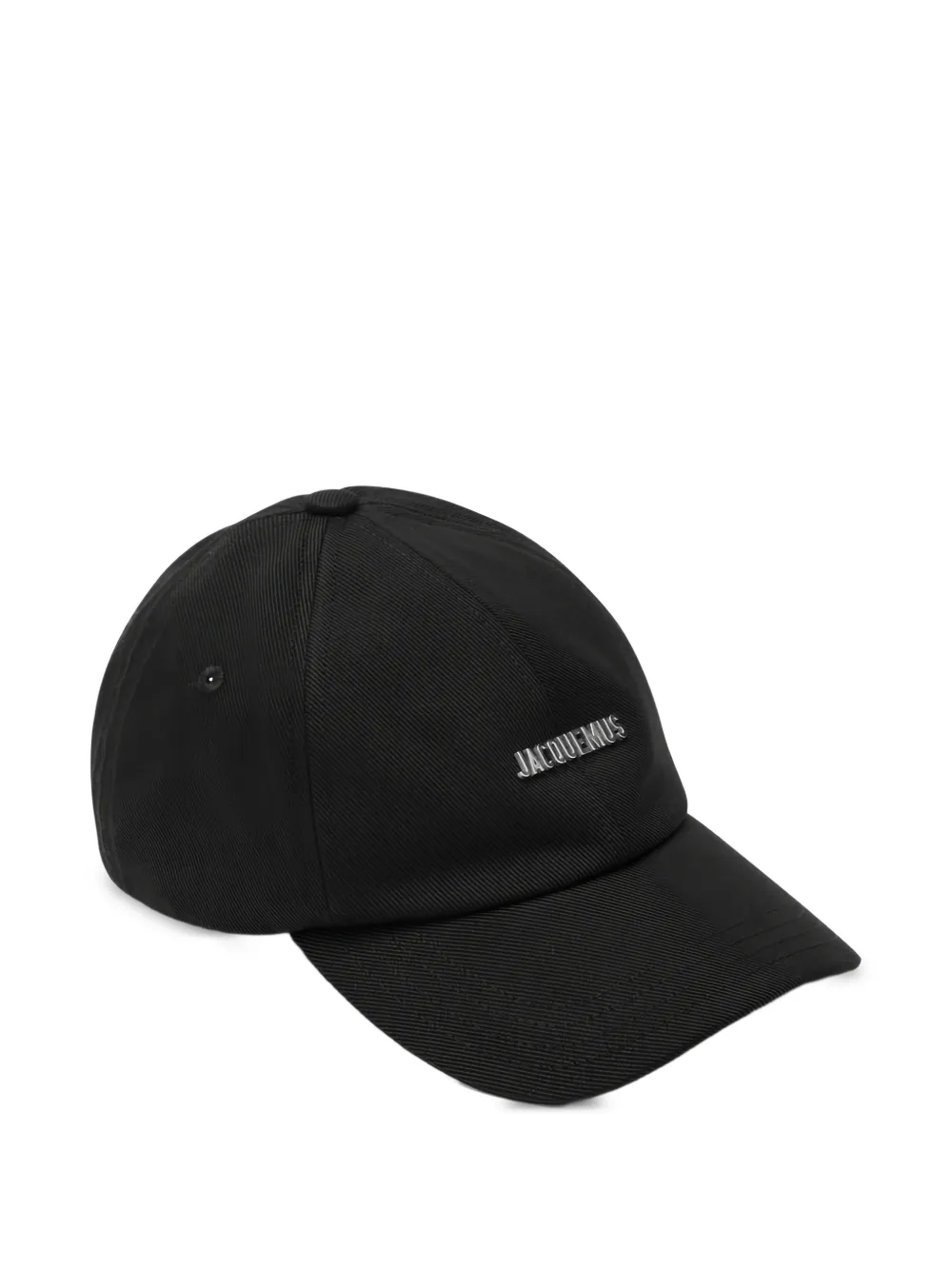  Jacquemus Gadjo Logo-plaque Baseball Cap - Black 