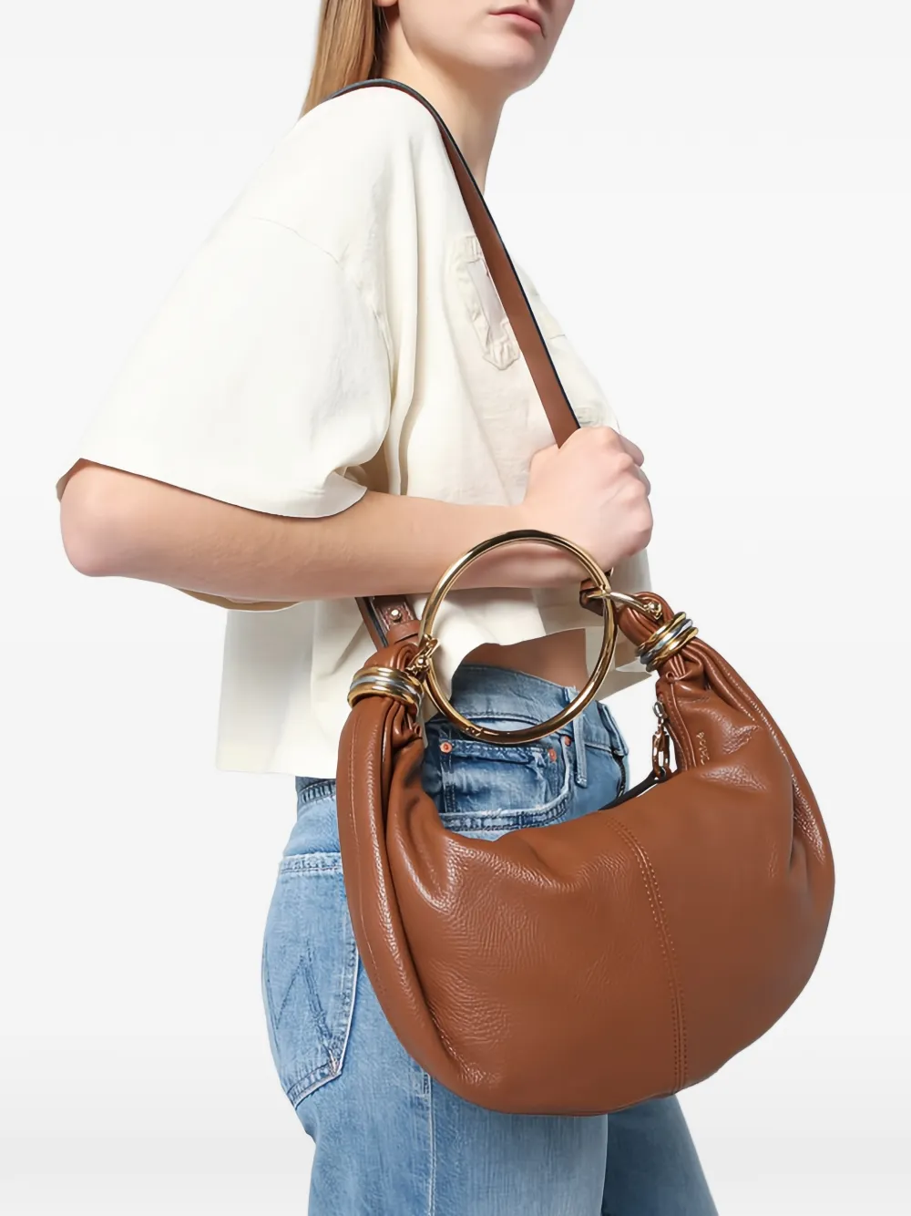 Small Bracelet Leather Satchel