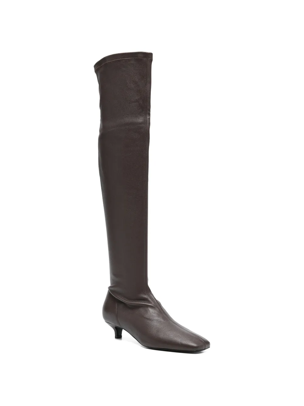 TOTEME nappa knee-high boots Bruin