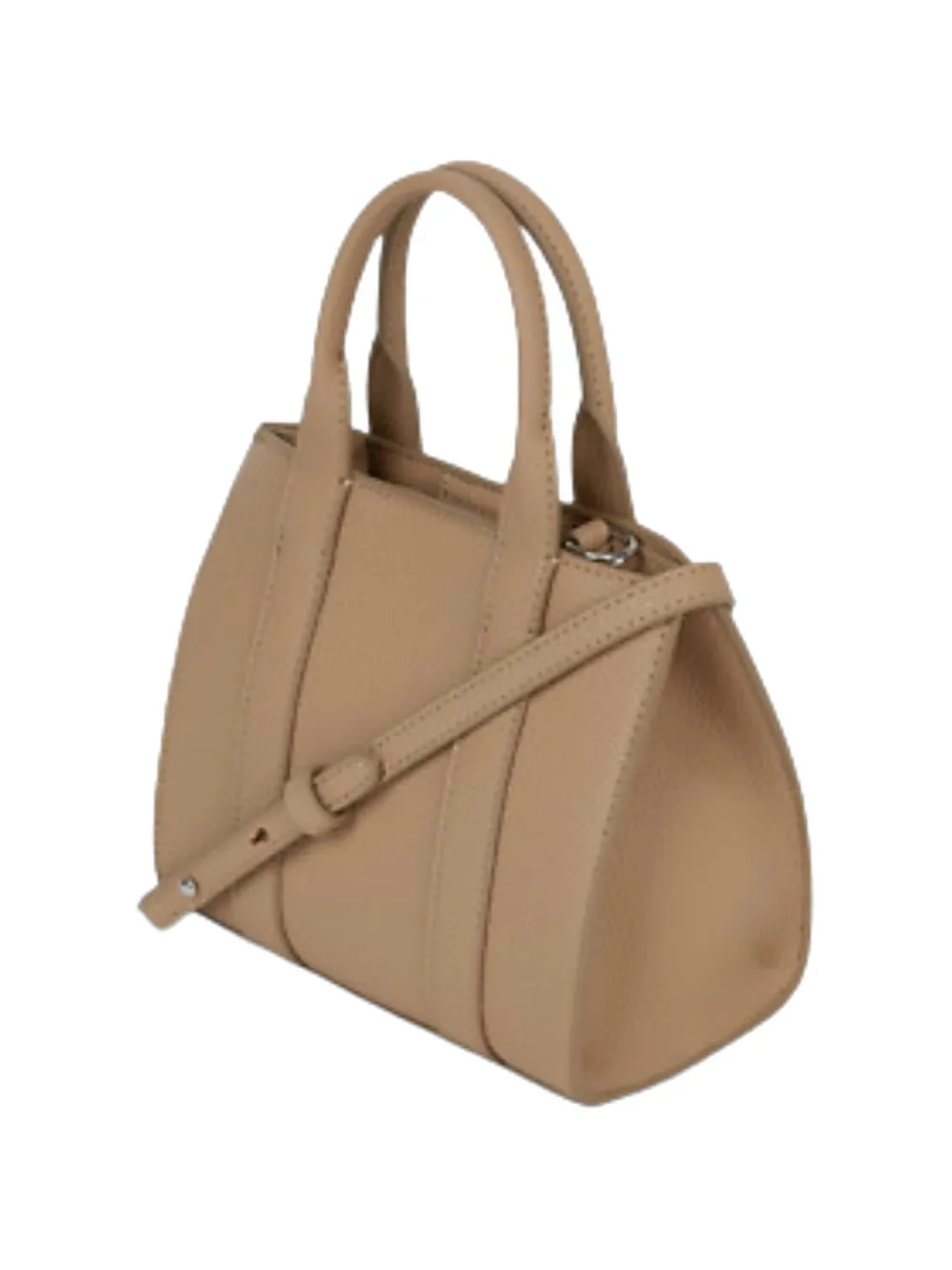  Karl Lagerfeld Embossed Square Tote - Neutrals 