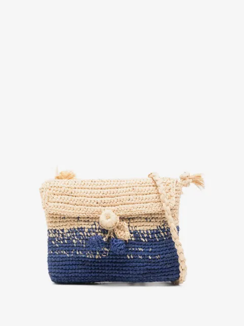 Bonpoint sac porté épaule Gouter à fleurs appliquées
