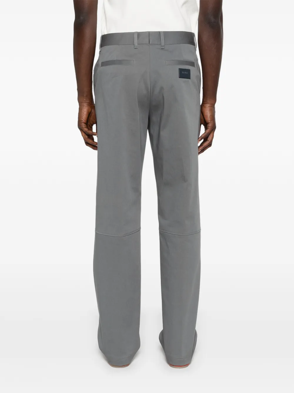FENDI Broek met toelopende pijpen Grijs