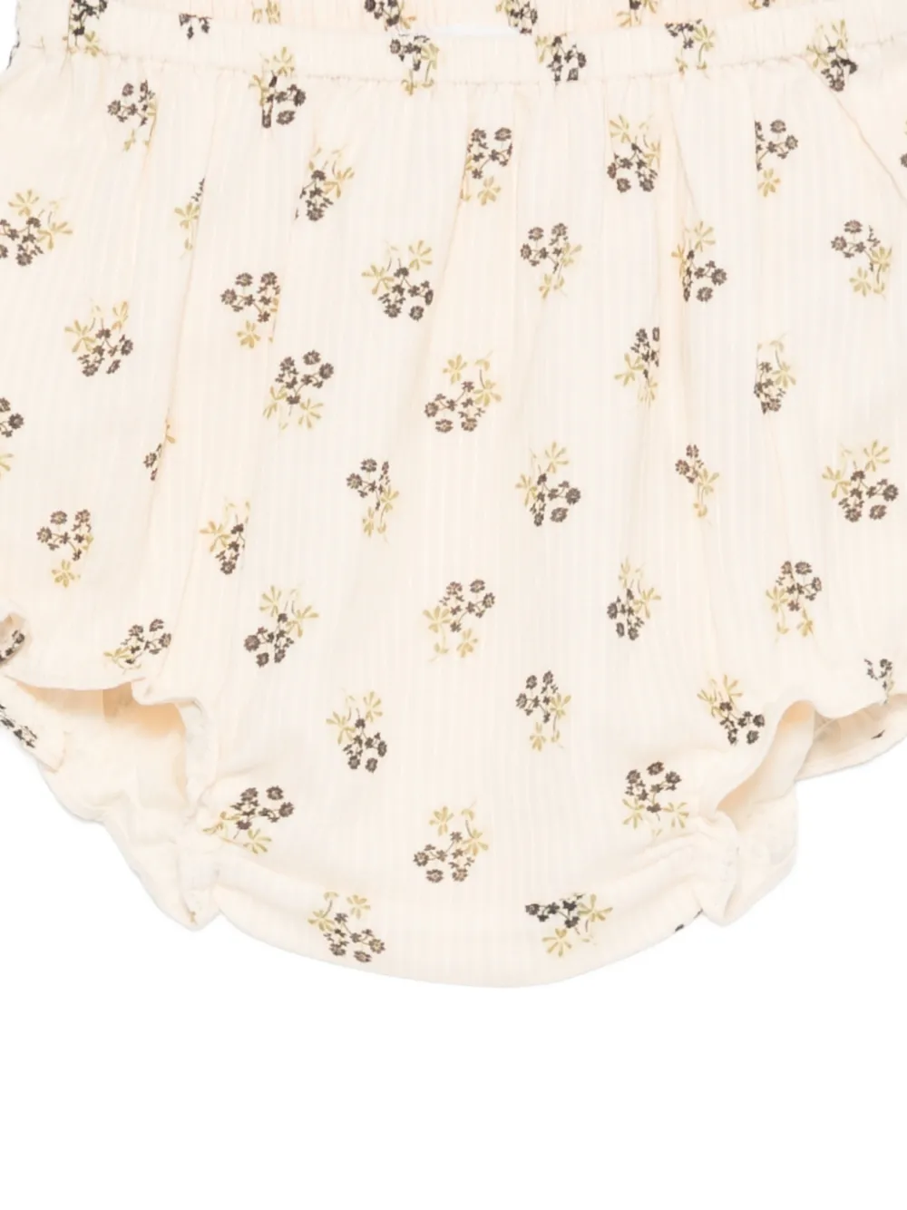 Bonpoint Naki broekje met bloemenprint Beige
