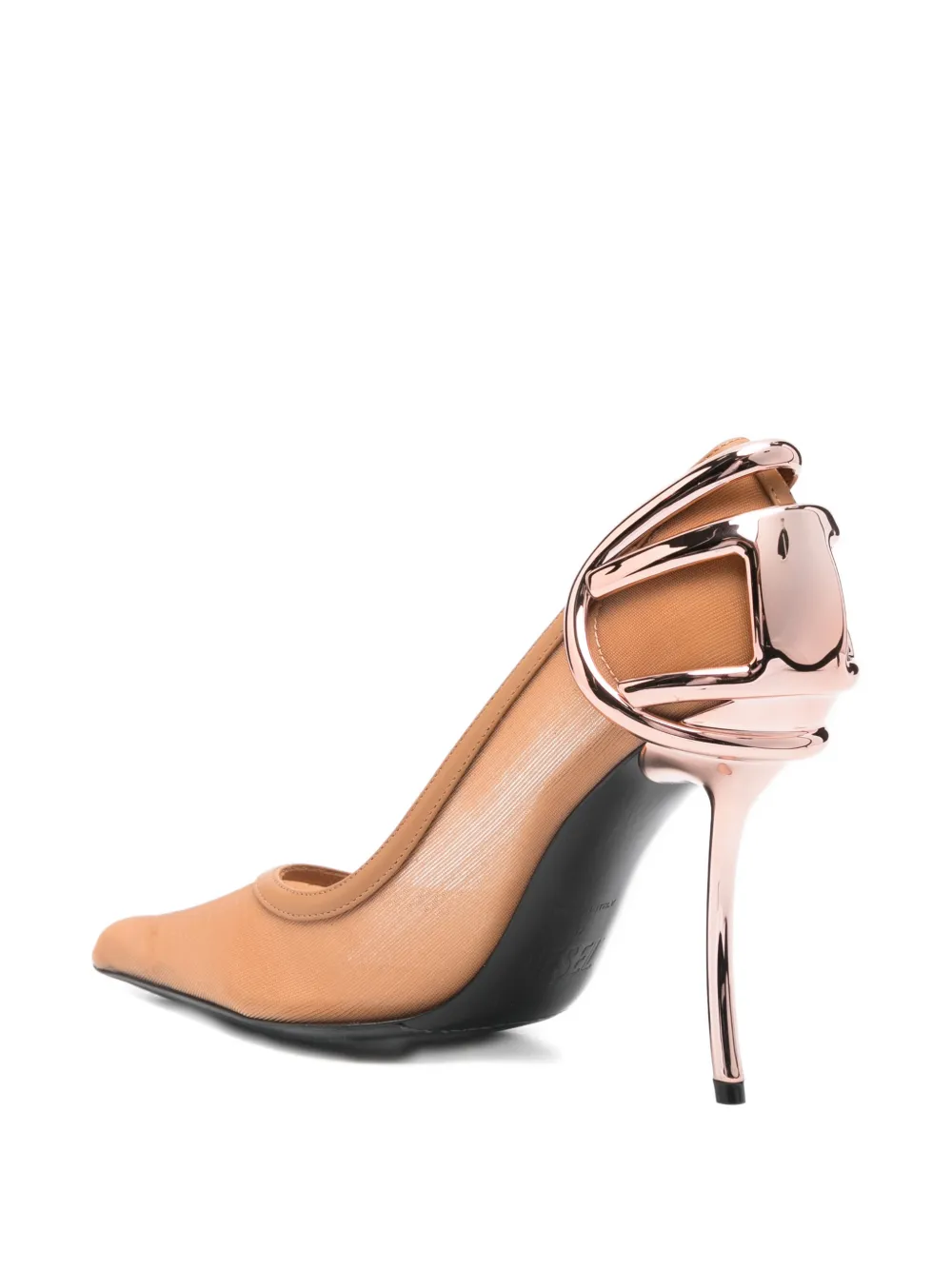 Diesel logo-detail pumps Bruin