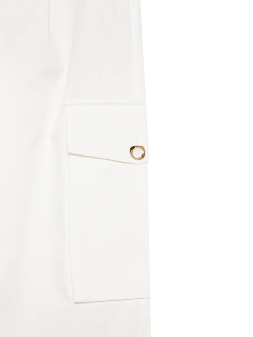  Agnona Cargo-pocket Trousers - White 