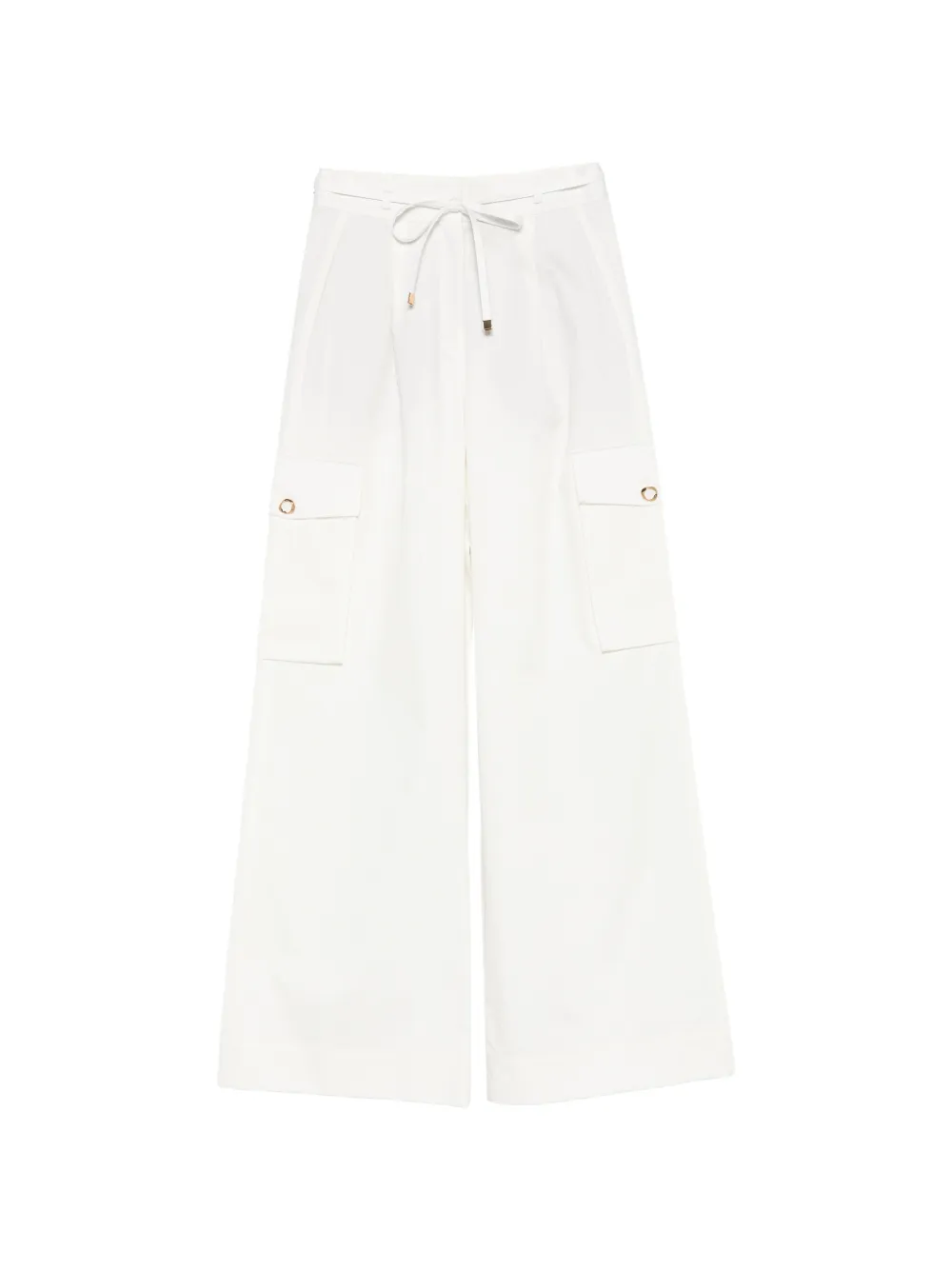 Agnona cargo-pocket trousers - Bianco