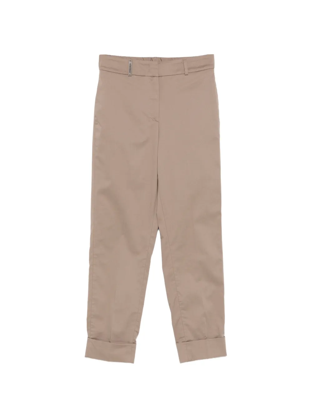 Peserico cuffed trousers - Toni neutri